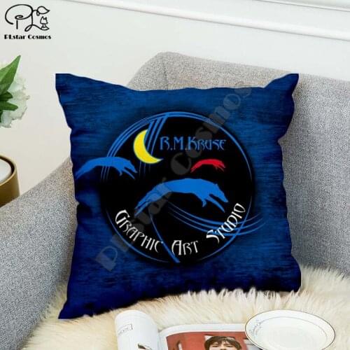 Black Native Indian Lakota Skull Hip Hop Pillow Case Polyester Decorative Pillowcases Throw Pillow Cover Square style-1