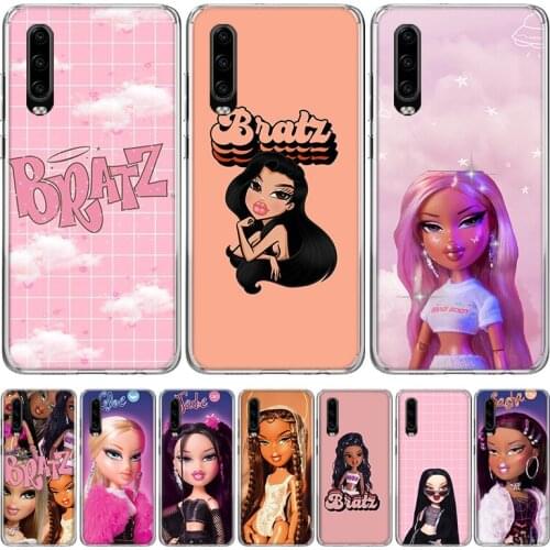 Fashion Brand Doll Bratz Phone Case for Huawei P30 P40 P20 P10 Mate 20 10 30 Lite Pro P Smart Z Plus + Art Shell Cover Coque