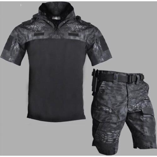 Men Outdoor Military Tactical Frog Clothes Quick Dry Breathable Hiking Fishing Climbing Shirts Trekking Sports Combat Army Suits