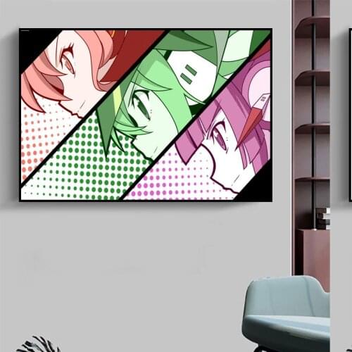 New Arrival Custom Senki Zesshou Symphogear Poster Home Decoration Fashion Canvas Fabric Wall Poster 27X40cm30X45cm