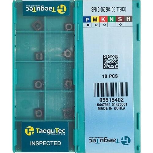 Original SPMG060204-DG TT9030 Carbide Inserts Milling Insert Lathe CNC Tools For Turning Insert