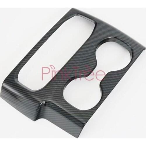 Front Drink Cup Holder Cover Trim Water Bottle Placement For Hyundai Santa Fe 2019 2020 Car Styling Accessories