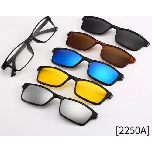 Magnet Clip Flip Up Polarized Sunglasses Women Men Magnetic Clip On Sunglasses