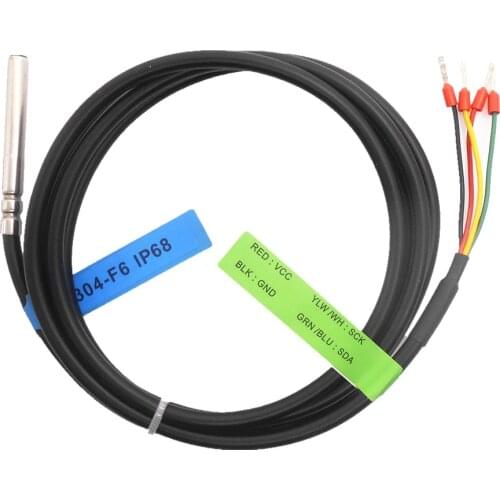 3 meters IP67 temperature humidity sensor STS21 STS30 STS31 SHT20 SHT21 SHT25 SHT30 SHT31 SHT35 Stainless steel waterproof probe