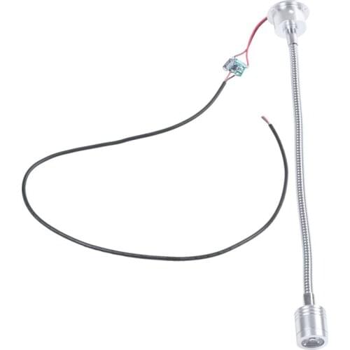 3W DC 12V-24V flexible LED spot lamp office lamp, white