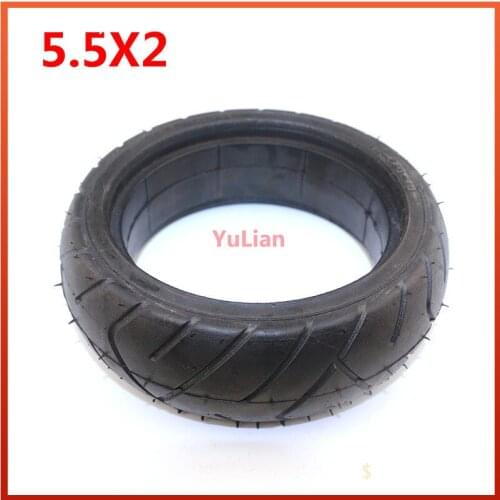 5.5X2 solid tyre 5.5*2 explosion proof tire for Jackhot carbon fiber scooter Fastwheel F0 electric scoote