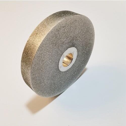 6" 150mmx25.4x25mm 80-600# Diamond Coated Flat Lap Wheel Lapidary Polishing Grinding Disc
