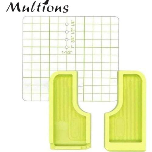 6-in-1 Sewing Seam Guide Stick 'n Stitch Guide Positioning Plate for Needlecrafts Stitching Tailor Positioning Sewing Tools