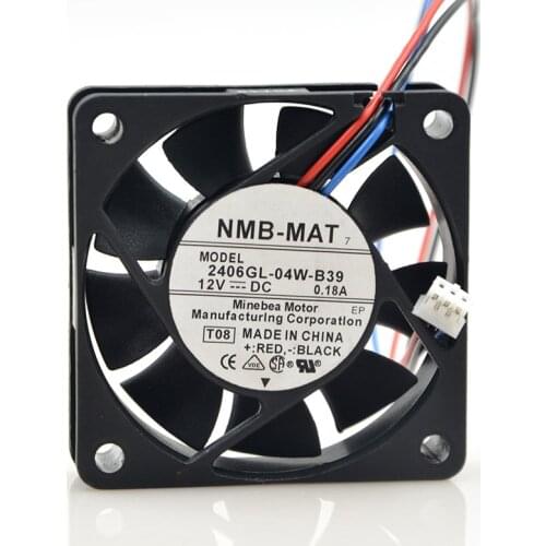 FOR NMB/ Medea 6015 12V 0.18A2406 GL-04W-B396cm Inverter Cooling Fan