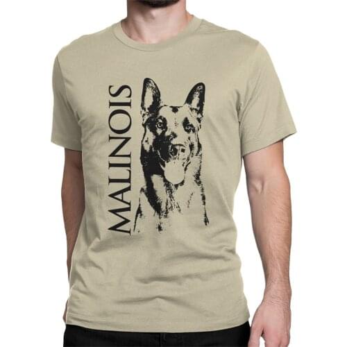 Malinois Dog Belgian Shepherd Mechelaar T Shirt Mens 100% Cotton Novelty T-Shirt O Neck Tee Shirt Short Sleeve Clothing 5XL 6XL