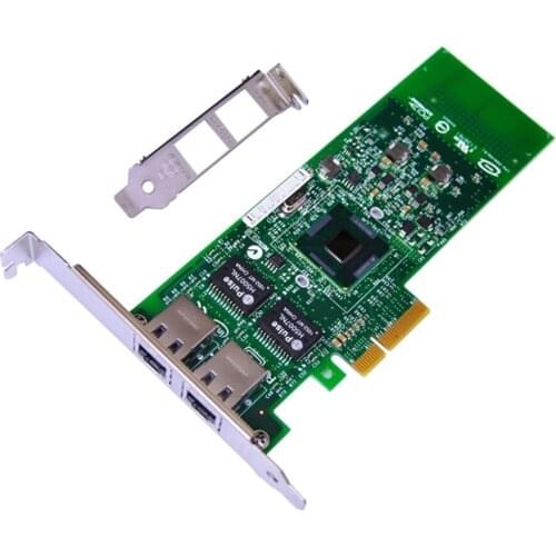 Dual Port 10/ 100/ 1000M PCI-E X4 E1G42ET Gigabit Server Adapter