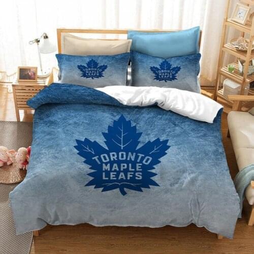 Canada Golden Maple leafs Bedding Sets Single Twin Queen Bed Linen Children Girls Duvet Cover Pillowcase Comforter Bedding Set