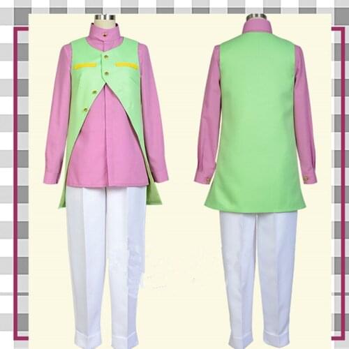 JoJos Bizarre Adventure Cosplay Diamond Is Unbreakable Rohan Kishibe Costume Halloween Party Carnival Uniform Costumes