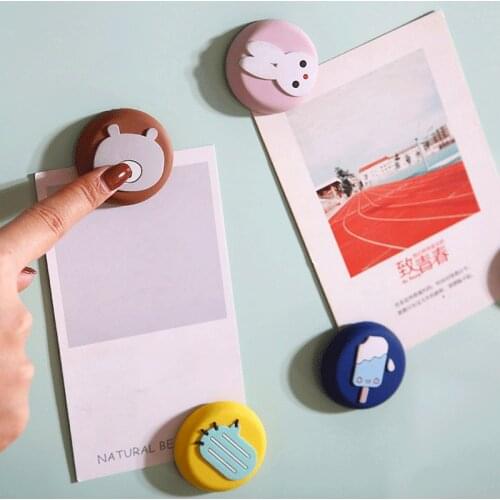 Kitchen Household Cartoon Cute Life Series Soft Magnetic Refrigerator Paste PVC Household Accessories Decoration