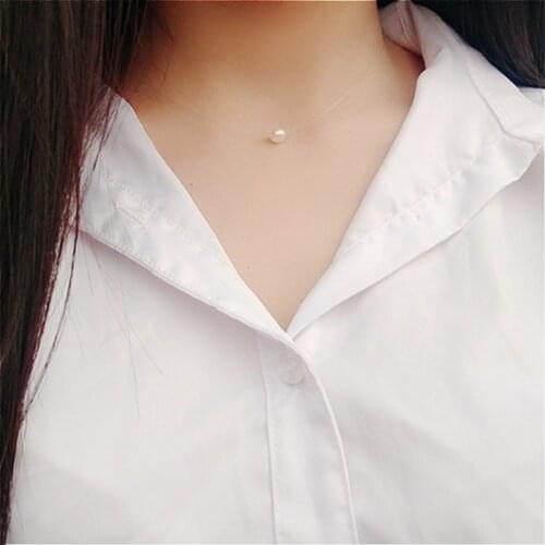 Женские ожерелья из жемчуга LOLEDE China At AliExpress