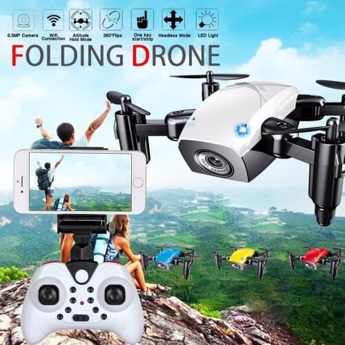 WIFI FPV Mini Drone with Camera S9 S9W 2.4G 4CH 6-axis RC Quadcopter Drone RC WIFI FPV Drone Phone Control Toy