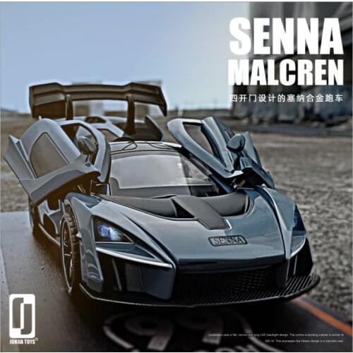 1: 32 Seine sports car model simulation alloy car model return door childrens toy car model