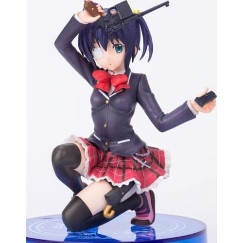 Regardless of My Adolescent Delusions of Grandeur Anime Figure Takanashi Rikka PVC Action Figure Toys I Want a Date! Model Doll