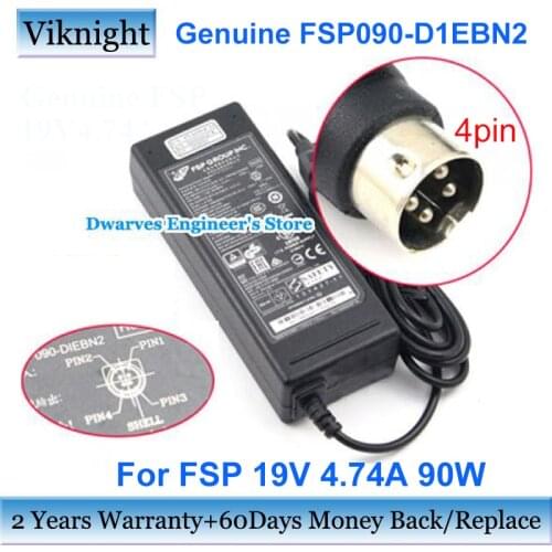 Genuine FSP090-D1EBN2 19V4.74A AC Adapter Power Supply for FSP Getac X500 V200 FSP090-DIEBN29NA0904713 H00000378 Laptop Charger