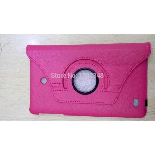 Rotary 360 Degree Rotating Litchi Flip Stand PU Leather Skin Shell Cover Funda Capa Coque Case For LG G Pad 8.0 V480 V490 Tablet