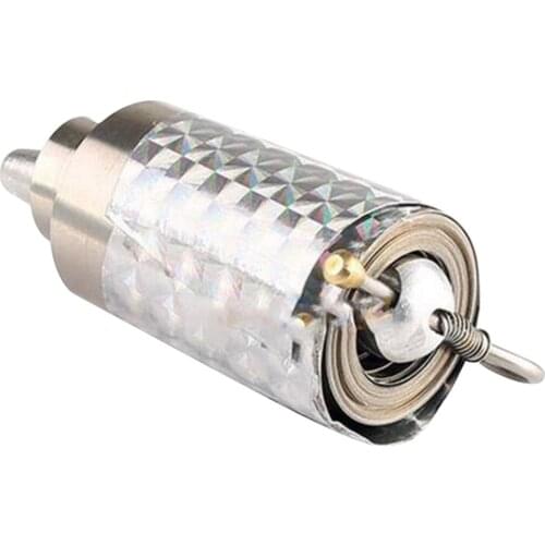 Portable Pocket Silver Cudgel Metal Magic Tricks Toys Professional Magician Stage Mini Steel Bomb Props Bullet Stick Magic Toy