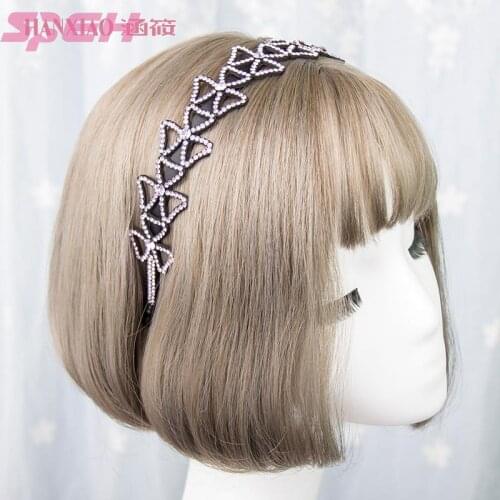 Hair band geometric simple net red belt tooth anti slip head band female versatile sweet hairdressing clip adult hair cave