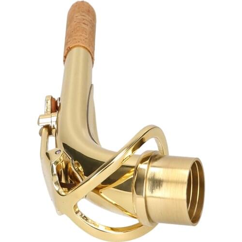 Muslady Brass Alto Saxophone Neck Heat-insulating Material Bend Neck Sax Replacement Part Sax Accessory
