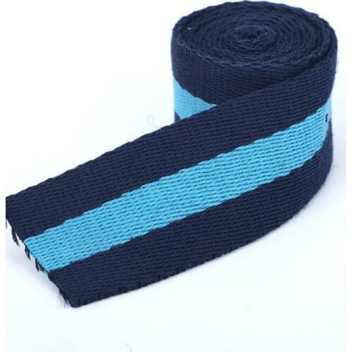 Cusack 1 meter 3.8 cm Webbing Lace Trim Ribbon for Garments Bags Home Textiles DIY Crafts 8 Color Polyester Black Blue Red Green