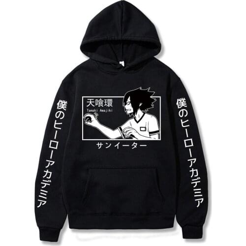 My Hero Academia Hoodies Mens Tamaki Amajiki Graphic Casual Oversized Sweatshirts Hoodie