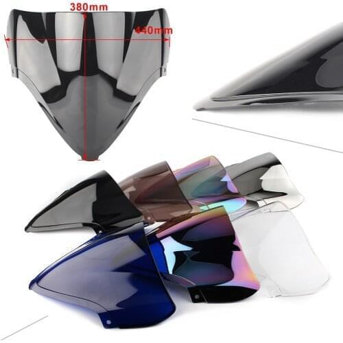 For SUZUKI Hayabusa GSXR 1300 2008-2018 GSX1300R Motorcycle Windshield Windscreen Double Bubble Wind Screen Shield Cover