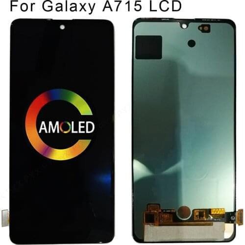 6.7'' OLED A715 Lcd For Samsung Galaxy A715 LCD Display Touch Screen Digitizer Assembly For Samsung A71 A715 A715F A715FD Incell