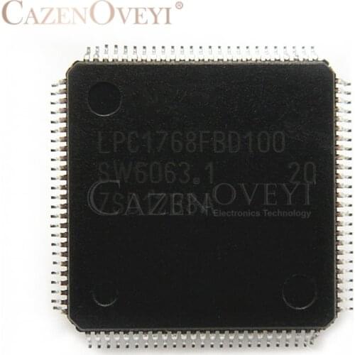 1pcs/lot LPC1768FBD100 LQFP100 LPC1768FBD QFP LPC1768 32-bit ARM Cortex-M3 microcontroller new and original IC LQFP100 In Stock