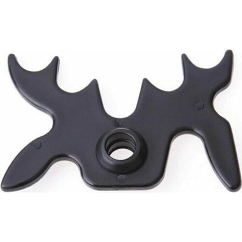 1pc Plastic Moose Head Pool Cue Stick Bridge 9 Moosehead Positions