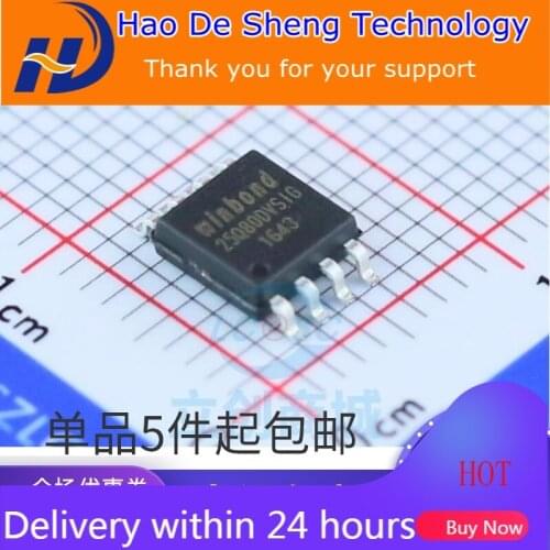 10PCS/LOT W25Q80DVSSIG 25Q80DVSIG FLASH SPI Memory SOP-8 New Original In Stock