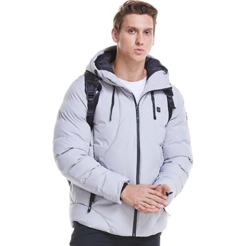 2019 Men Outdoor Electric USB Heated Jacket Heating Waistcoat Winter Thermal Warm Jacket Plus Size Cooling Jacket M~6XL Dropping