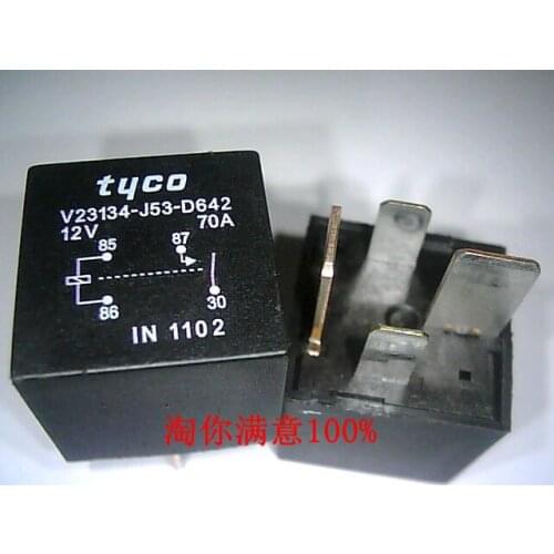 Free shipping V23134-J53-D642 12V 70A 4-pin Automotive Relays