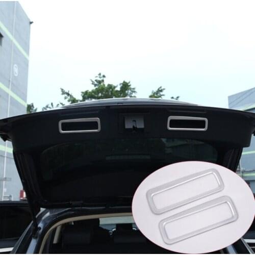 For Lexus NX NX200 2016-2017 Car-Styling ABS Chrome Rear Trunk Door Handle Frame Trim Car Accessories