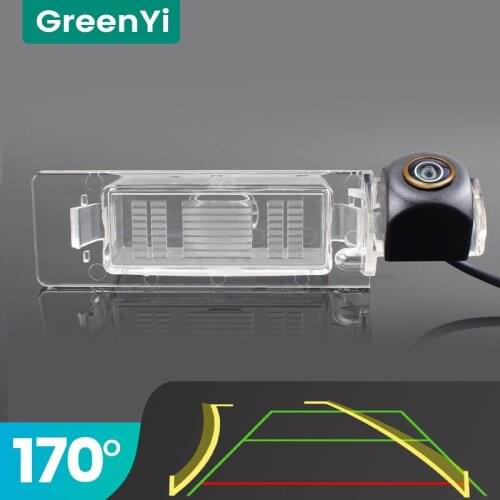 GreenYi Trajectory 170° AHD Car Rear View Camera for KIA K4 K5 2011-2017 Night Vision Reverse Reversing 4 pin Vehicle Parking