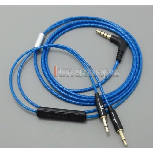 LN004984 With Remote Mic Cable Soft Light weight for B&W Bowers & Wilkins P3 headphone