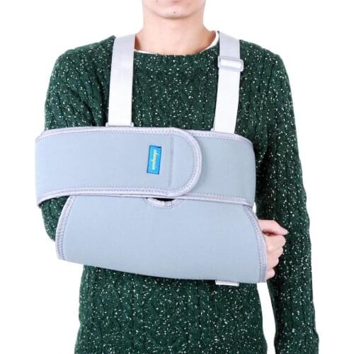 Medical Arm Sling Support Adjustable Breathable Shoulder Strap Brace Immobilizer Wrist Elbow Forearm Fracture Recovery Brace
