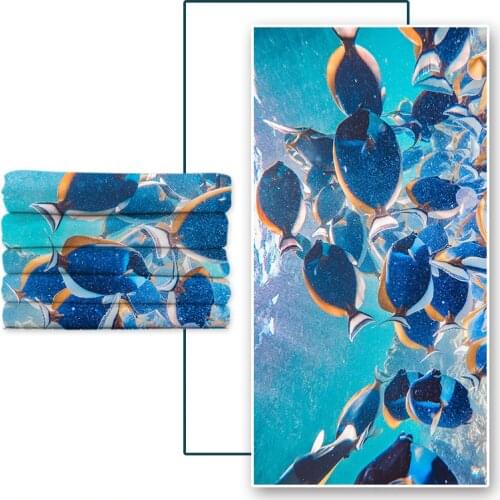 Microfine Microfiber Double-Faced Fleece Sports Beach Outdoor Quick-Drying Towel