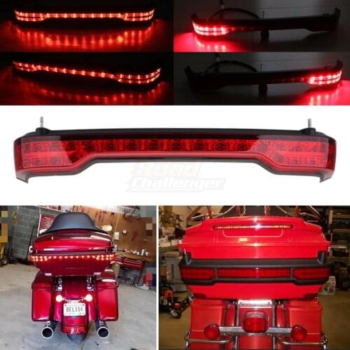 Motorcycle Smoke/Red/Clear Tail Run Brake Turn Light For Harley Electra Glide Ultra Classic Limited Road Glide 2014-2020