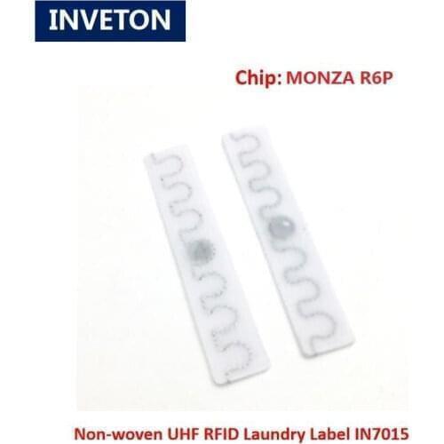 Washable heat resistant uhf rfid clothing tag textile woven clothing rfid laundry tag for Apparel tracking management