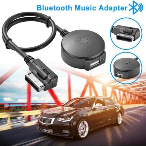 NEW Bluetooth Auxiliary Receiver Cable Adapter For Audi A4 A5 A6 Q5 Q7 Before 2010 Audio Media Input AMI AUX Interface