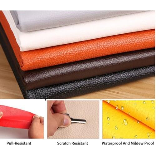 137*50cm Car Leather Repair Patch for Car Sofa Bag Hole Repair Sticker Self Adhesive PU Leather Fabric Repair Patch Car Sticker