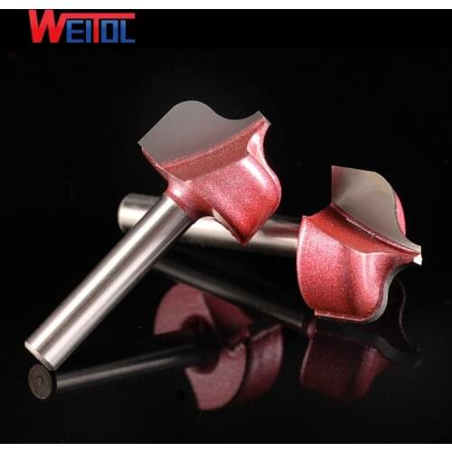 Weitol free shipping 6mm S type classical pattern router bit for woodworking door cabinet bit for wood