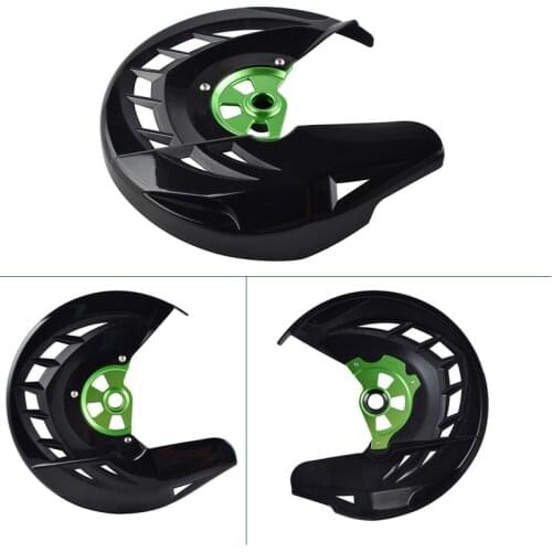 NICECNC Front X-Brake Disc Rotor Cover Protector Guard For Kawasaki KX125 KX250 2006-2008 KX250F KX450F 2006-2018 KLX450R 08-09