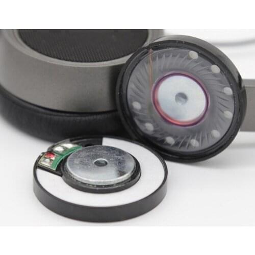 40mm earphone unit 32ohms 119db 20hz-20khz 0.05w 1pair=2pcs