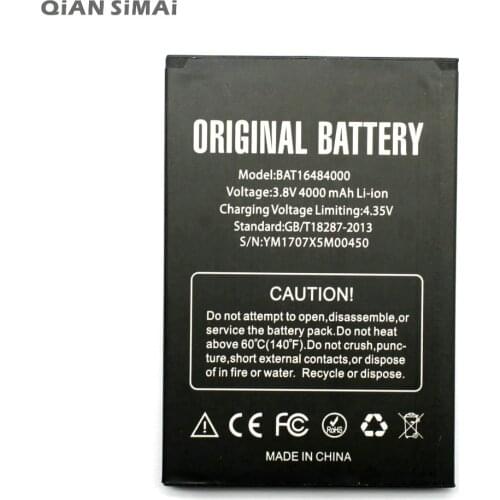 100% High Quality BAT16484000 4000mAh Battery For DOOGEE X5 MAX x5max Pro phone battery +Tracking Number
