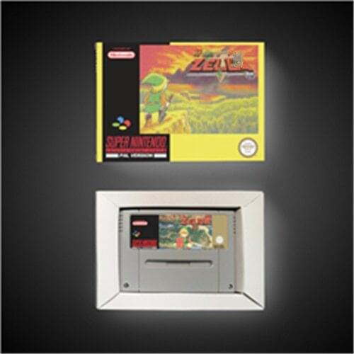 BS The Legend of Zeldaed Remix (Map 1 & Map 2) - EUR Version RPG Game Card Battery Save With Retail Box